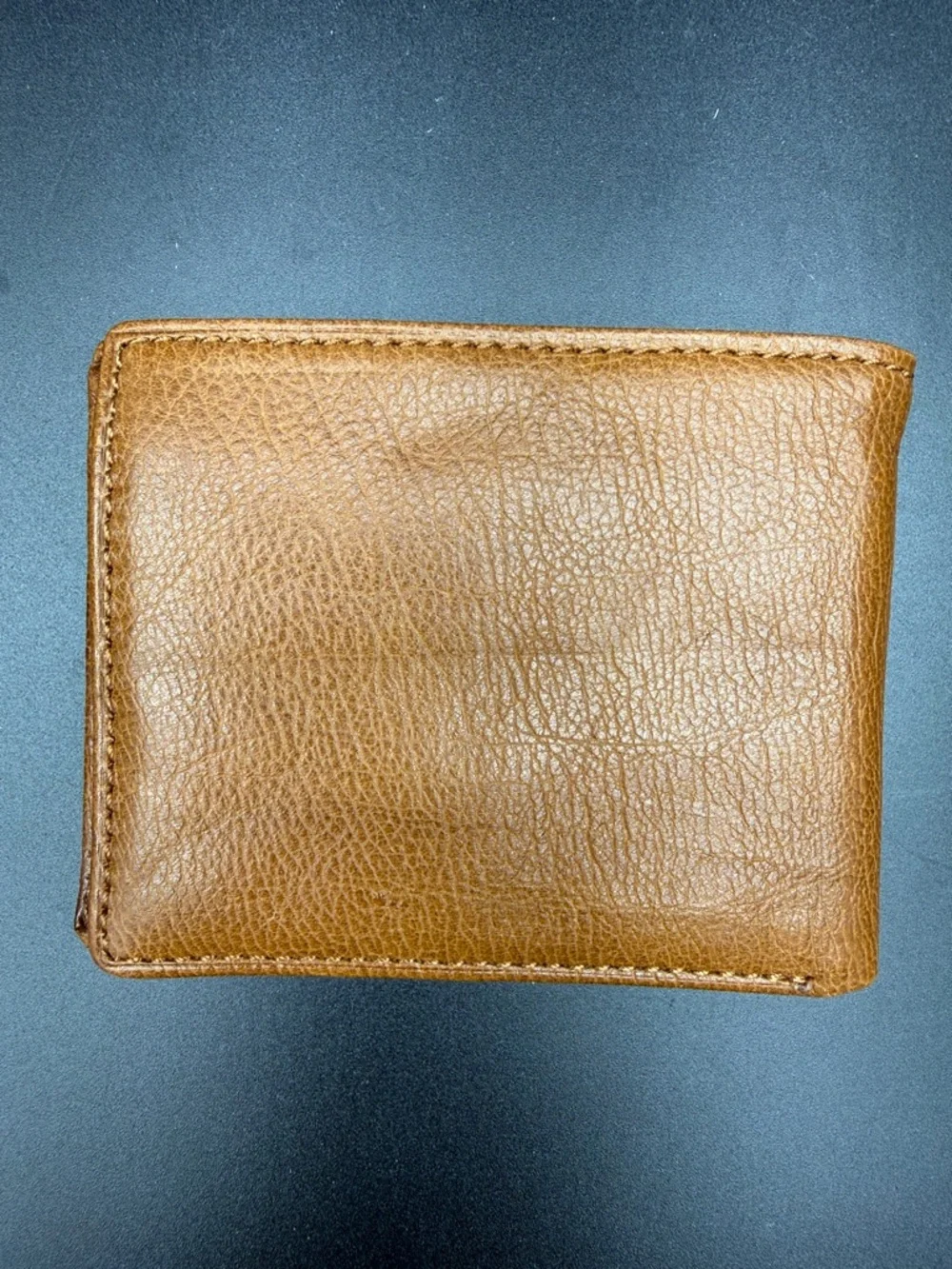 Fossil Brown Leather Trifold Wallet